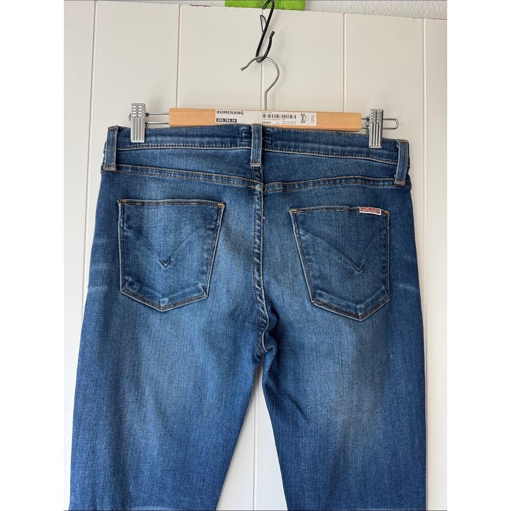 Hudson Jeans Women’s Slim Jeans in Dark Blue Wash 27 - Picture 5 of 11